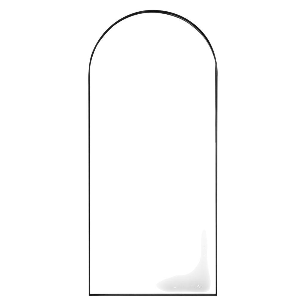 Mirror Felix steel black 80x180x3