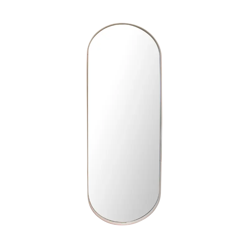 Mirror Luc steel white 40x125x3