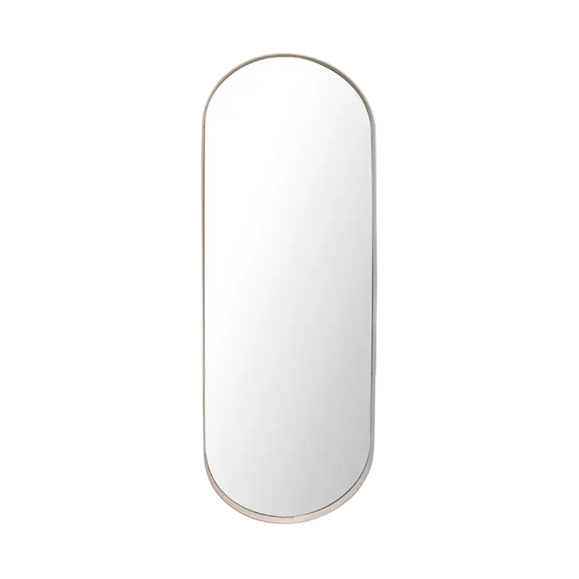 Mirror Luc steel white 40x125x3