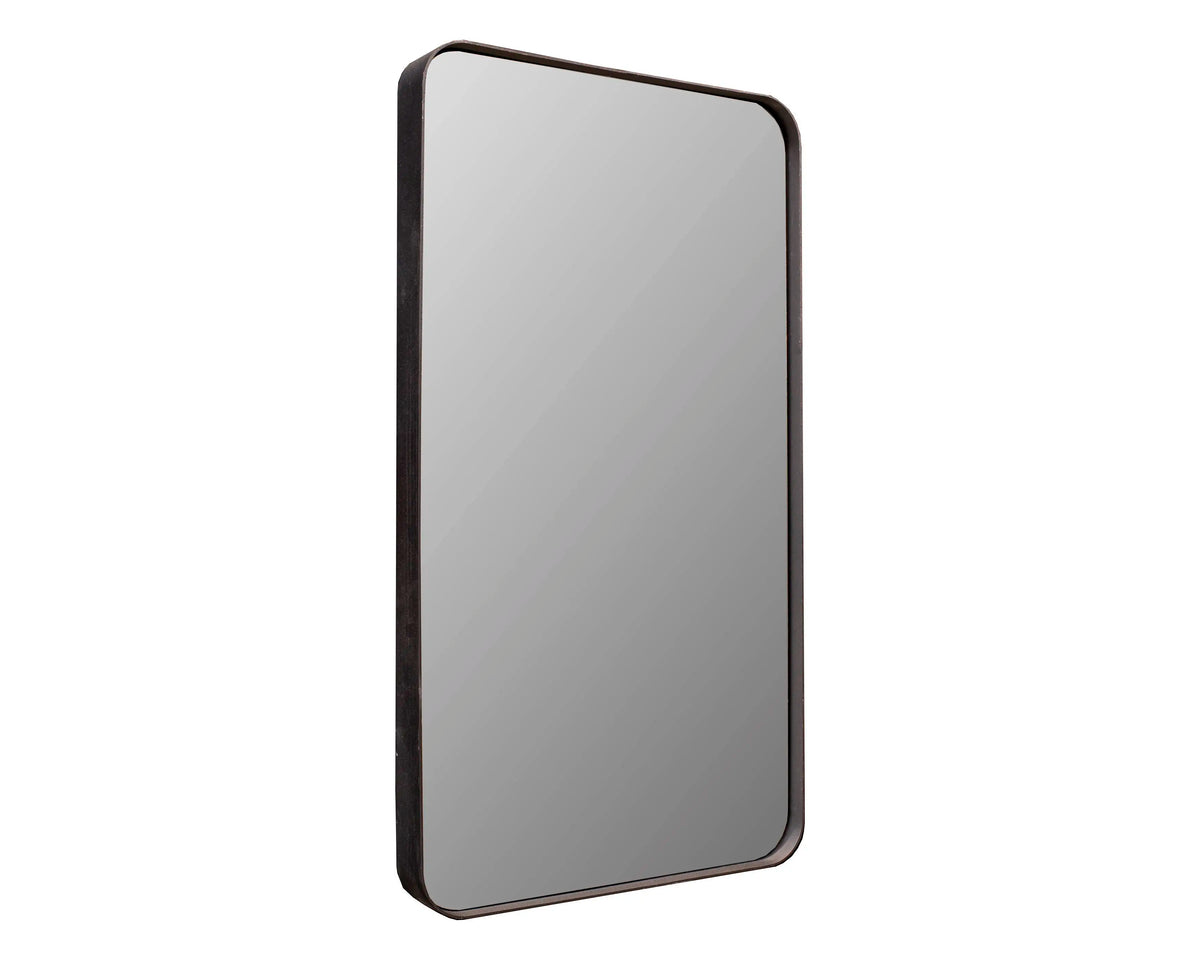 Mirror Ovalis steel 50x90x5