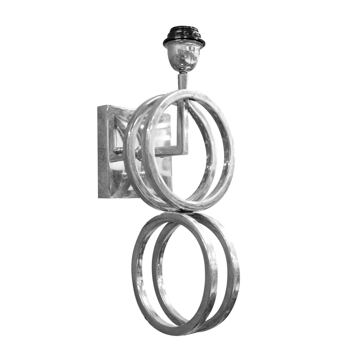 Wall lamp SS/NI 16x13x40
