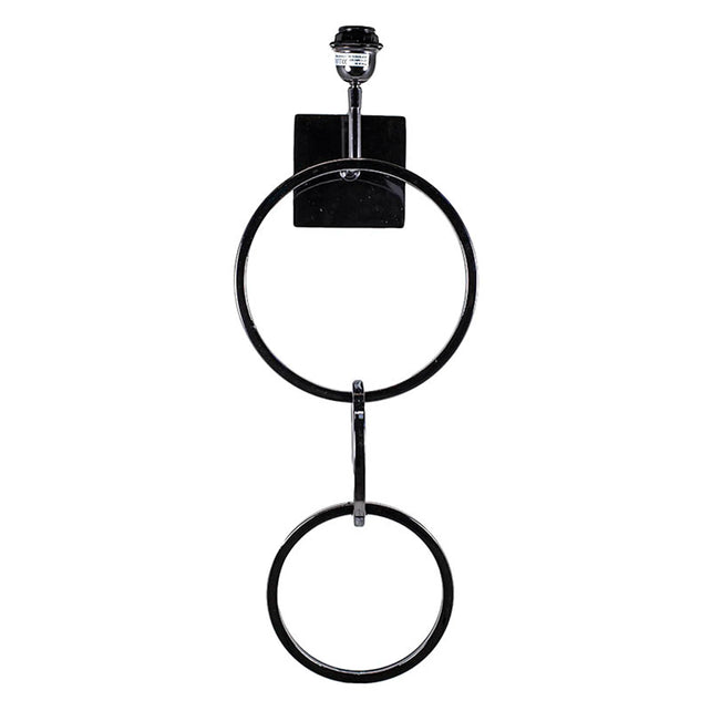 Wall lamp SS/BLACK 13x25x64