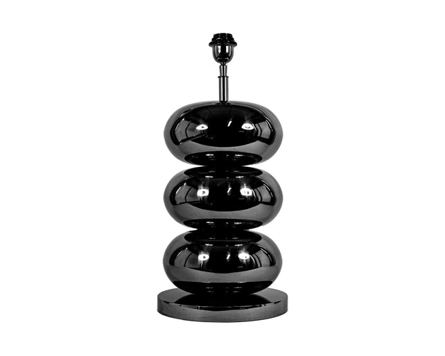 Table lamp balls SS/BLACK 26x26x56