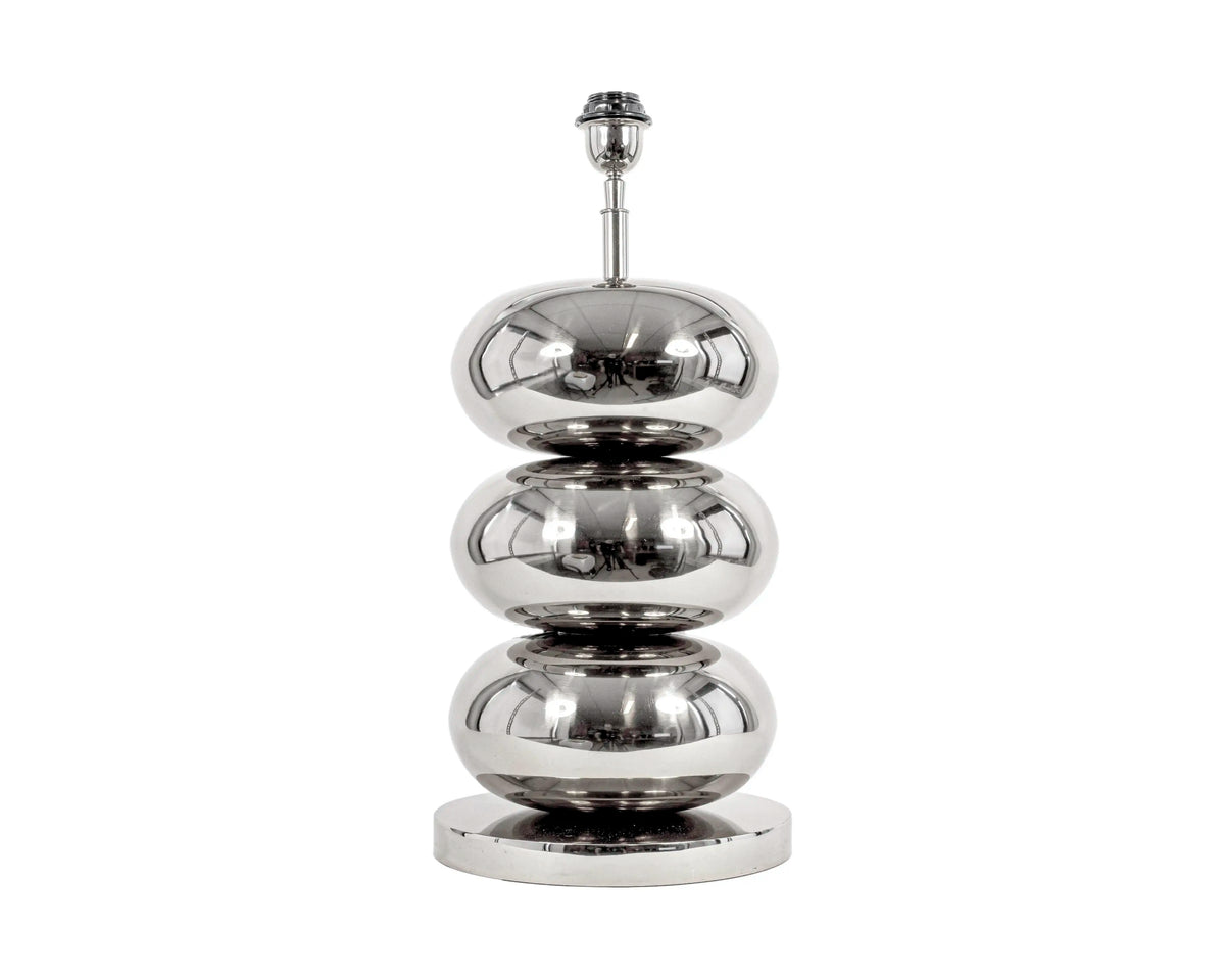 Table lamp balls SS/NI 26x26x56