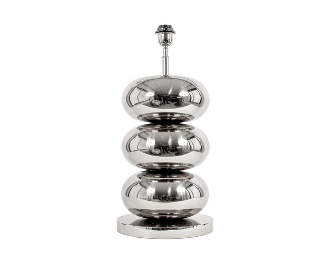 Table lamp balls SS/NI 26x26x56
