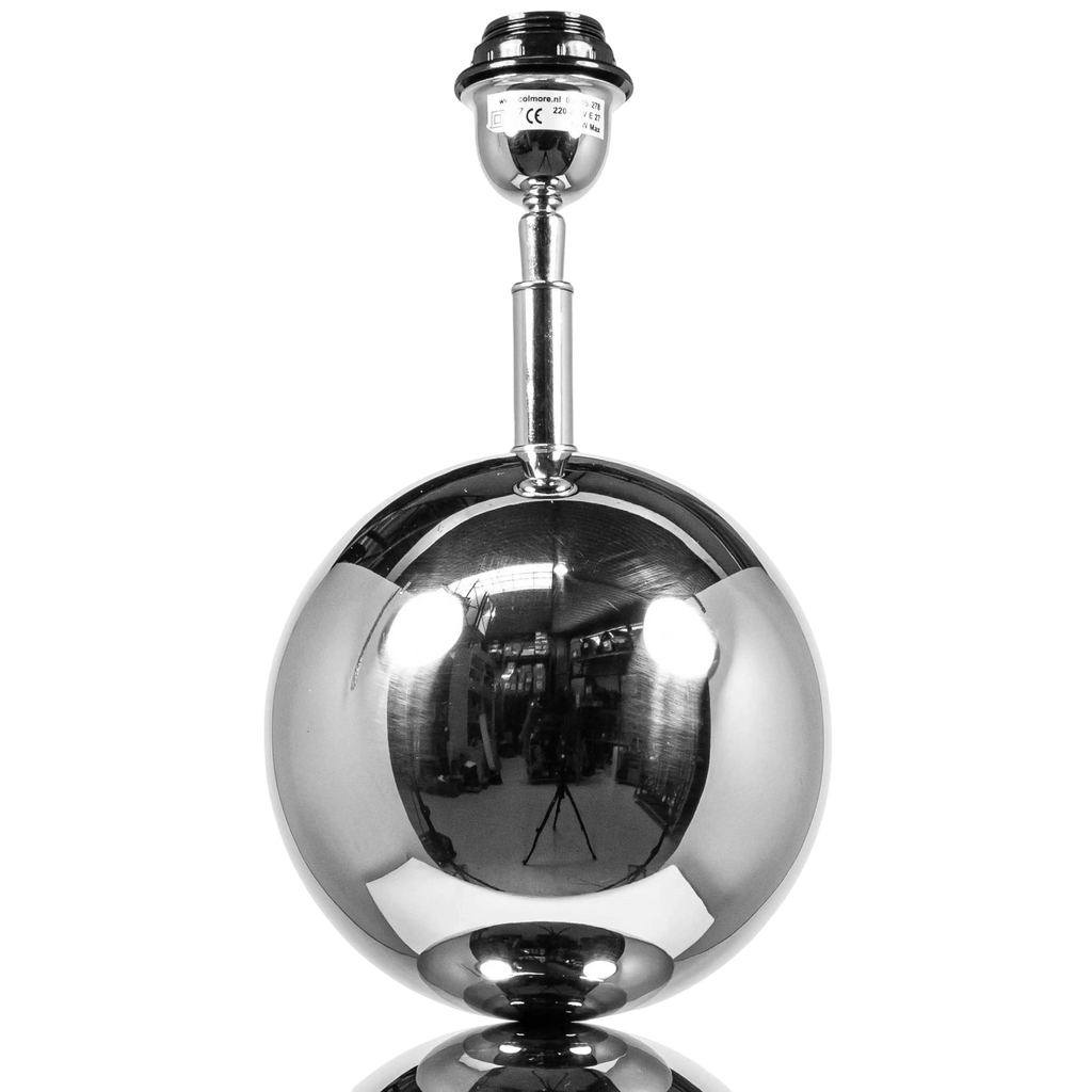 Table lamp balls SS/NI 24x24x72