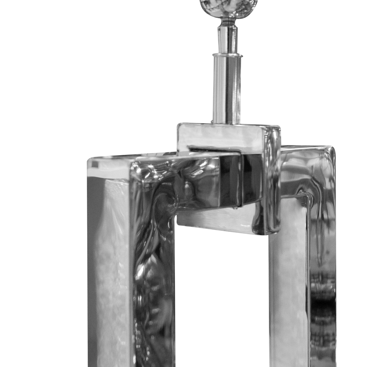 Floor lamp SS/NI 25x25x135