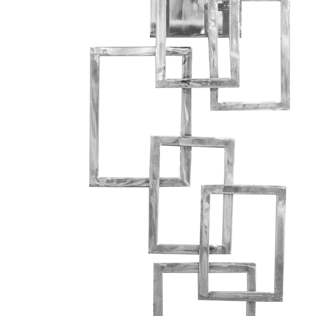 SALE Wall lamp SS/NI 25x16x68
