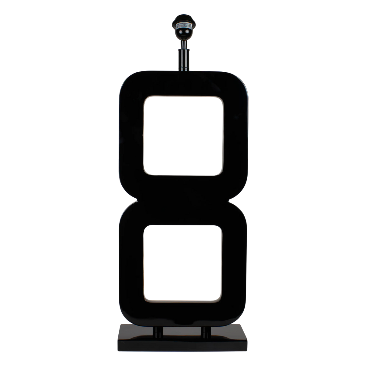 Table lamp squares SS/BLACK 30x13x81