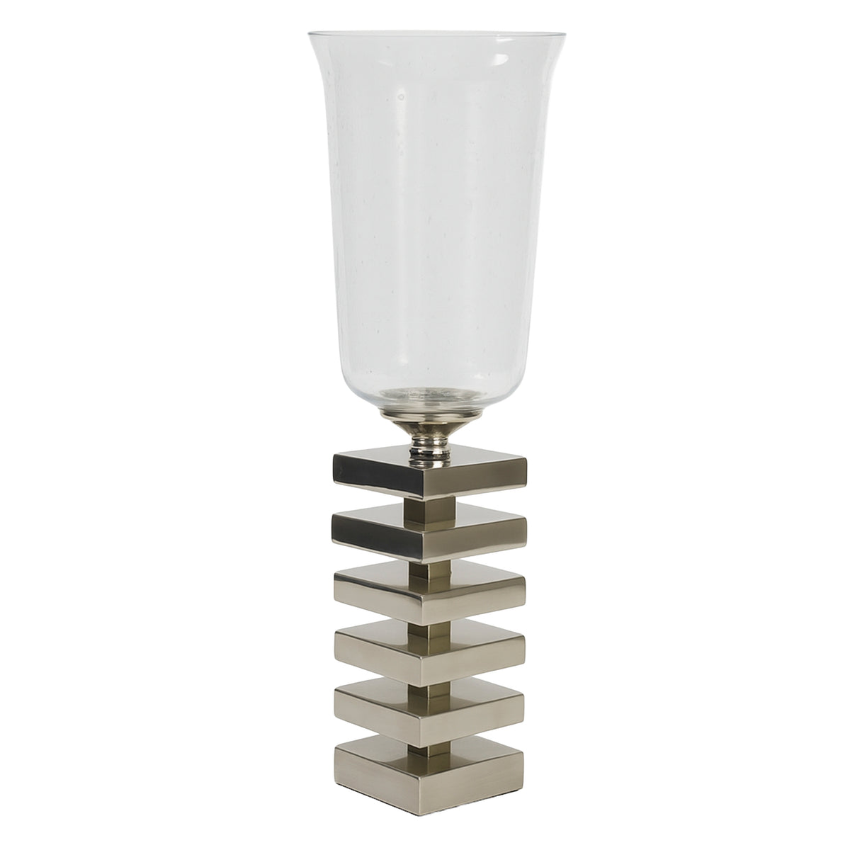 SALE Hurricane w/glass stainless steel 18x18x51