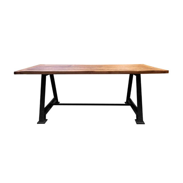 Dining table RHODOS reclaimed wood 180x90x76cm brown
