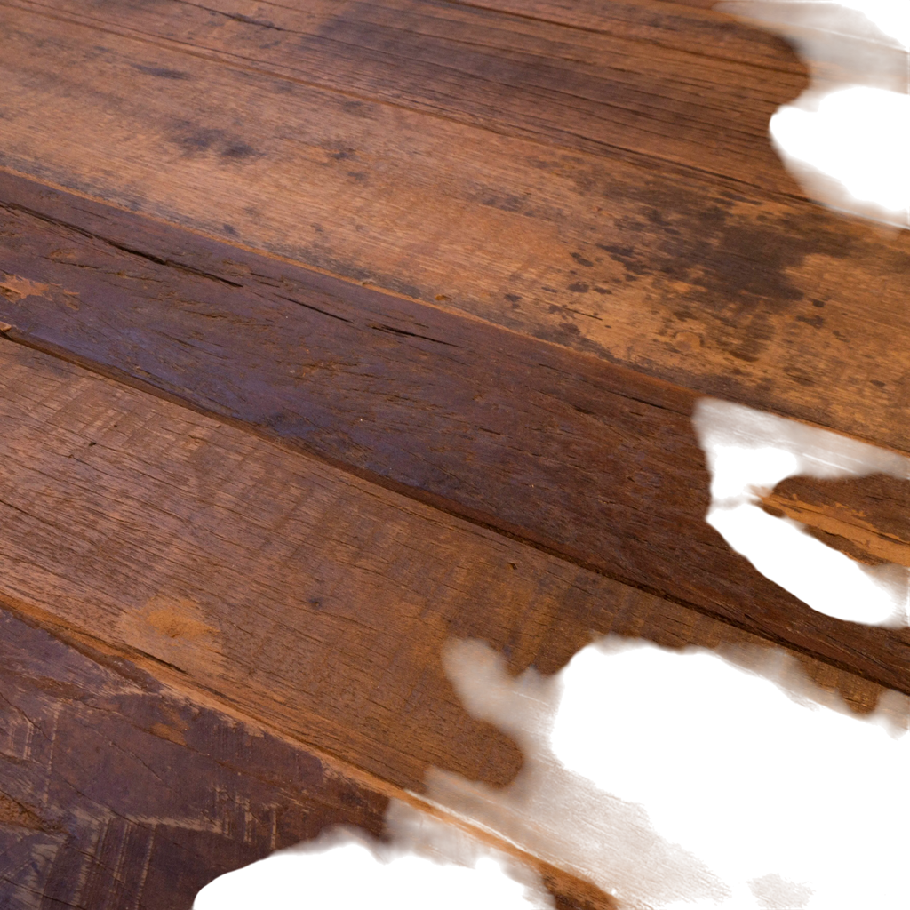 Dining table RHODOS reclaimed wood 180x90x76cm brown