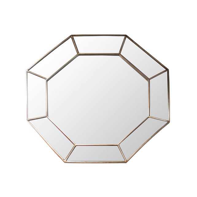 Mirror champagne PU 112x112x10