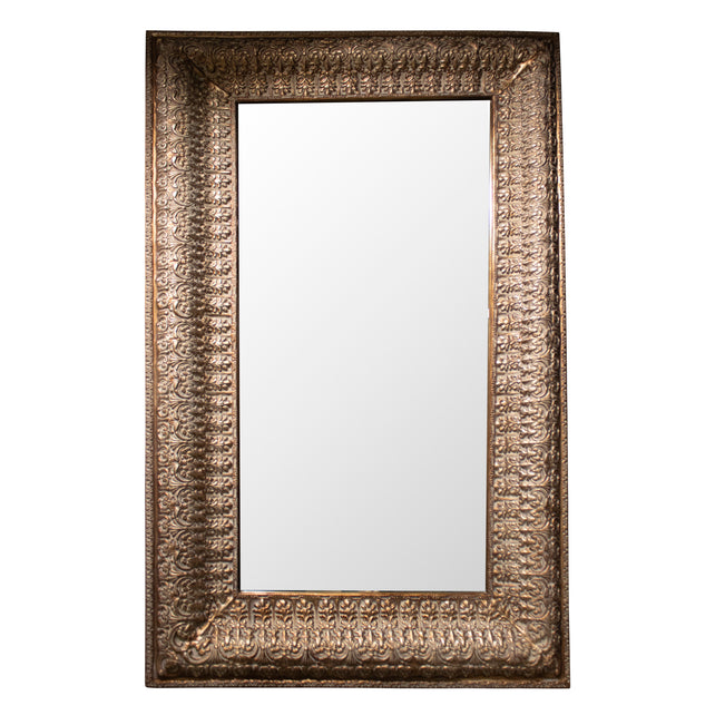 Mirror ELIYA rectangular brown w/gold 241x160x12