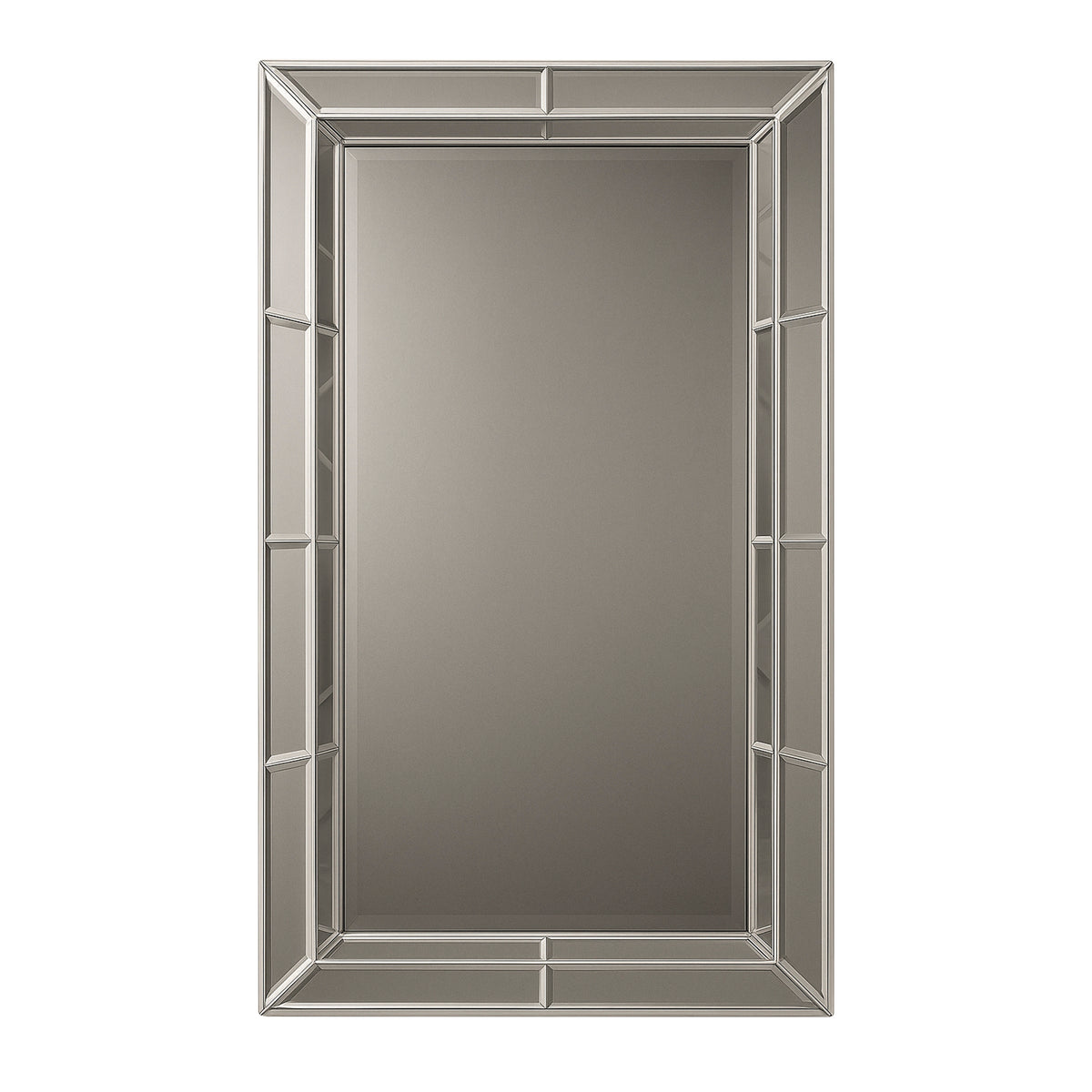 Mirror rectangular white 132x92x7