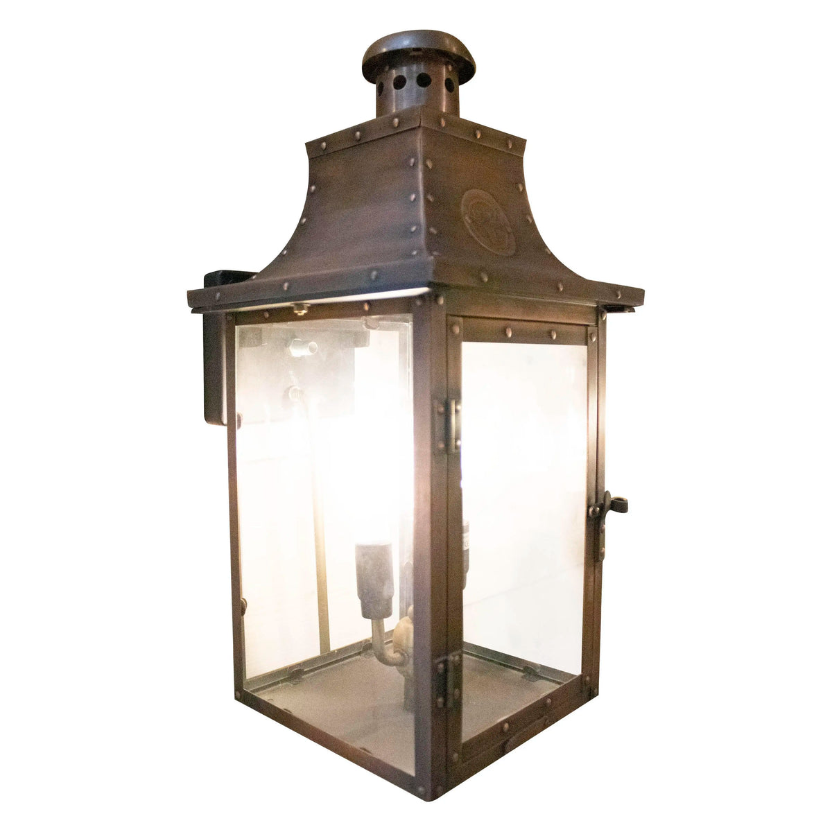 Wall lamp copper 24x29x60