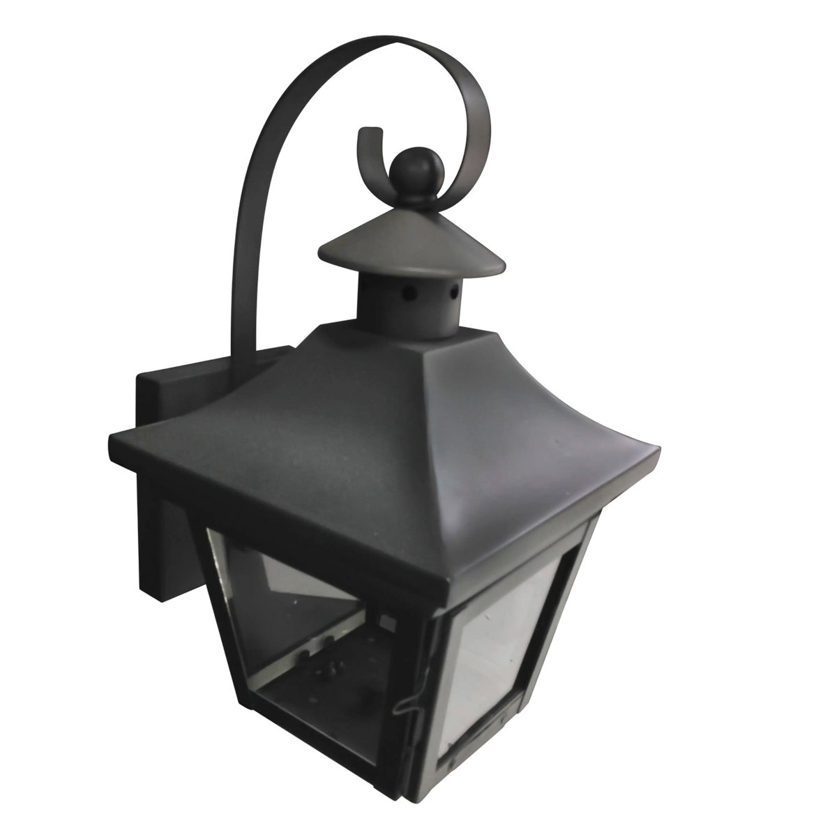 Wall mount lamp charcoal BR/SS 33x20x23