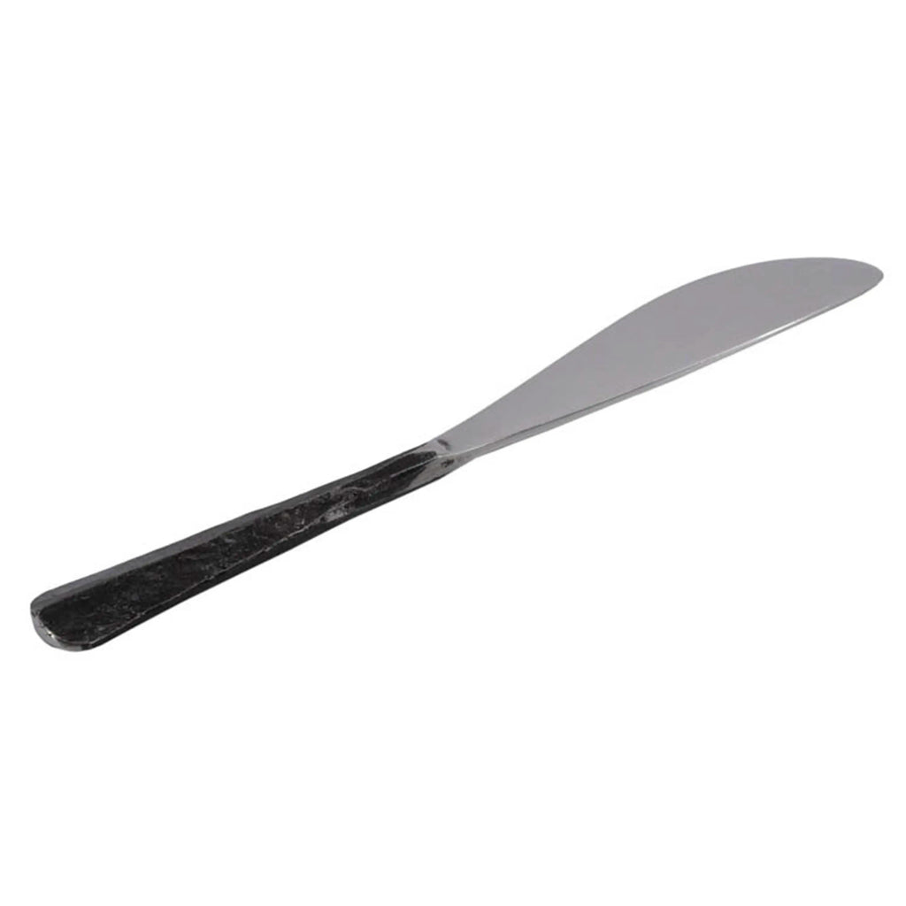 Butter knife pewter SS 15x2x1