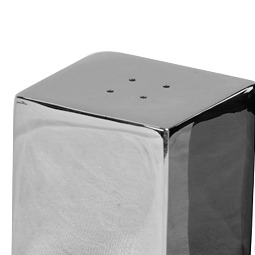 Salt & pepper set SS/NI 4x8x5