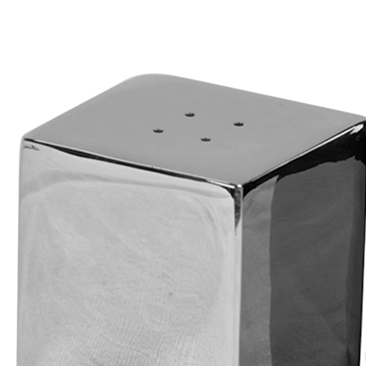 Salt & pepper set SS/NI 4x8x5