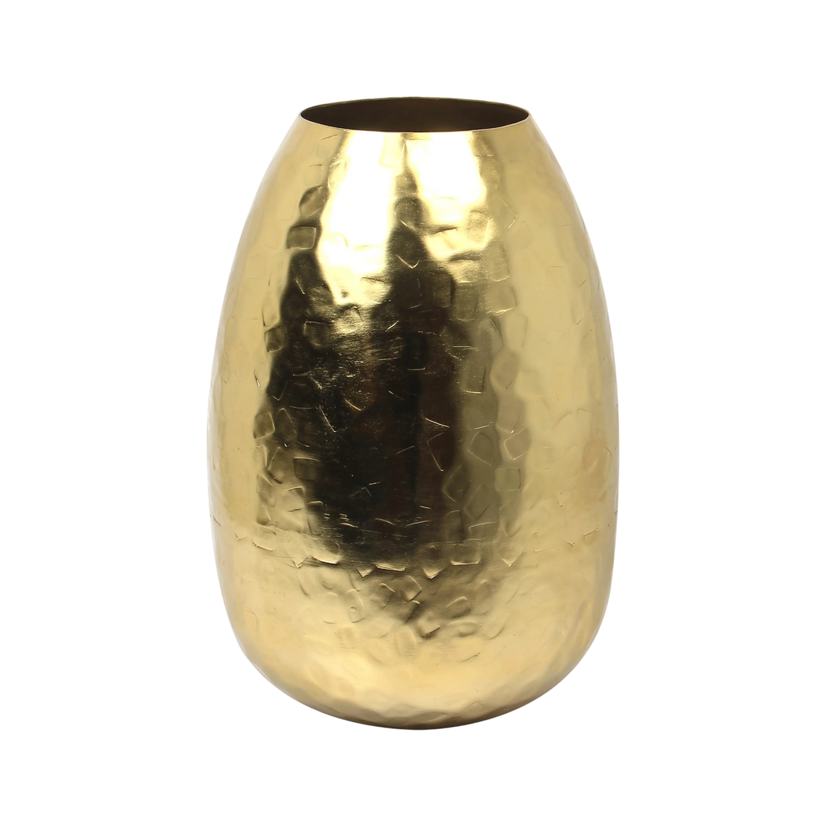 Vase ALU/MATTGOLD 28x28x41