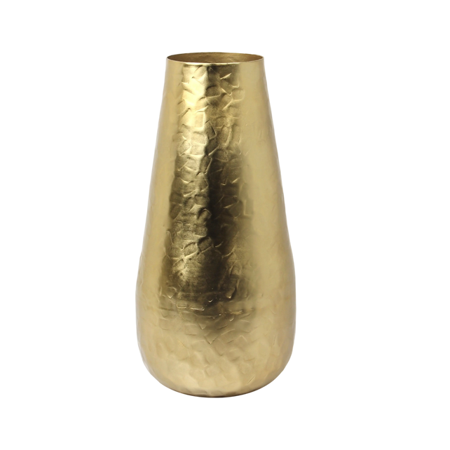 Vase ALU/MATTGOLD 22x22x46