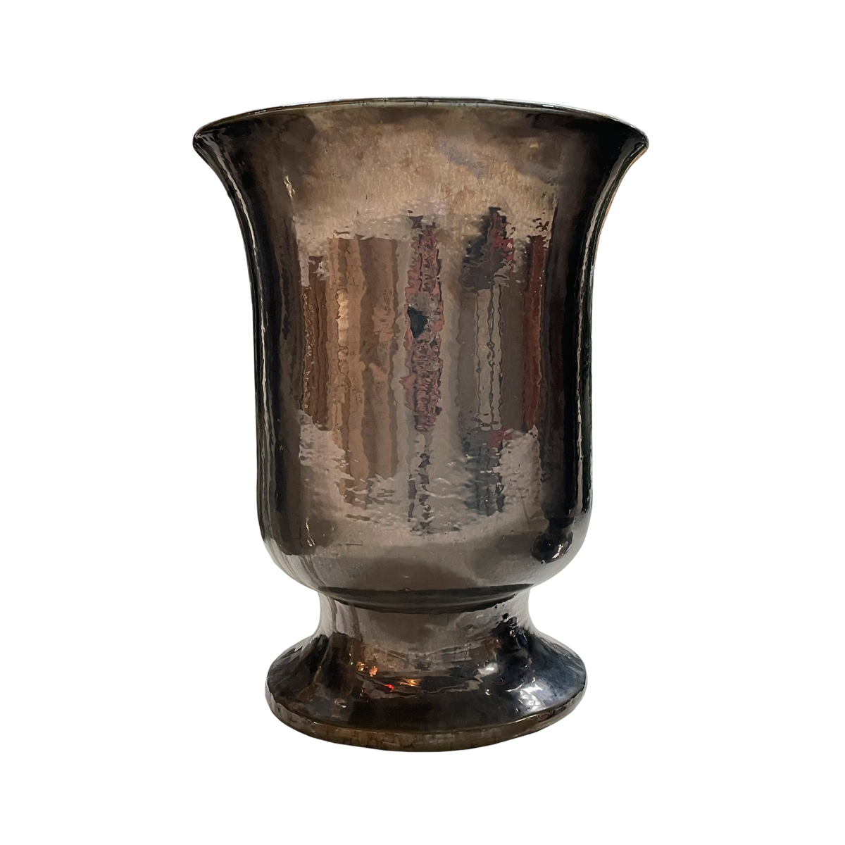 Pot antique silver clay 33x33x40