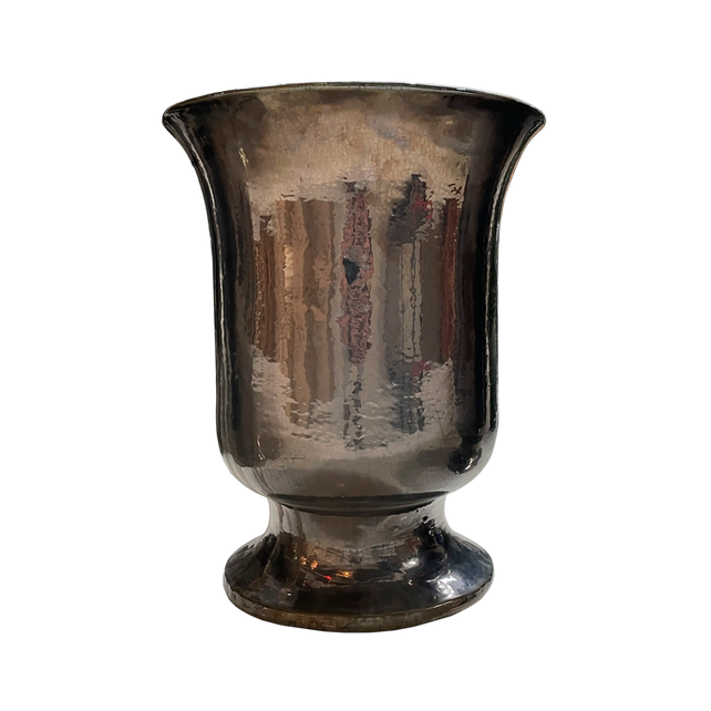 Pot antique silver clay 33x33x40