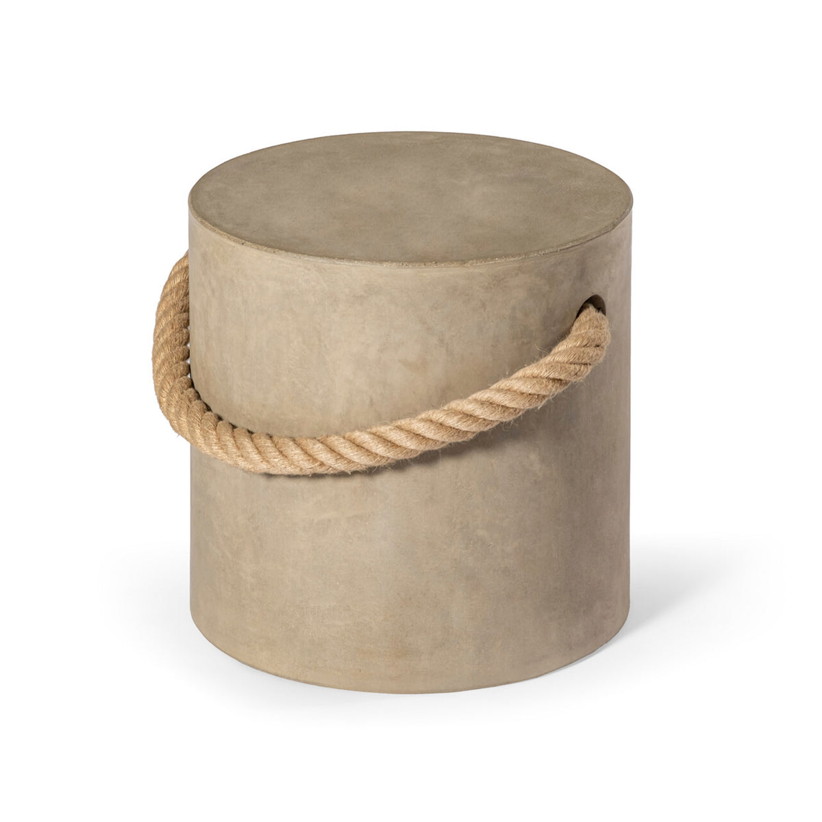 Kruk ZANE beton Ø40x40cm bruin