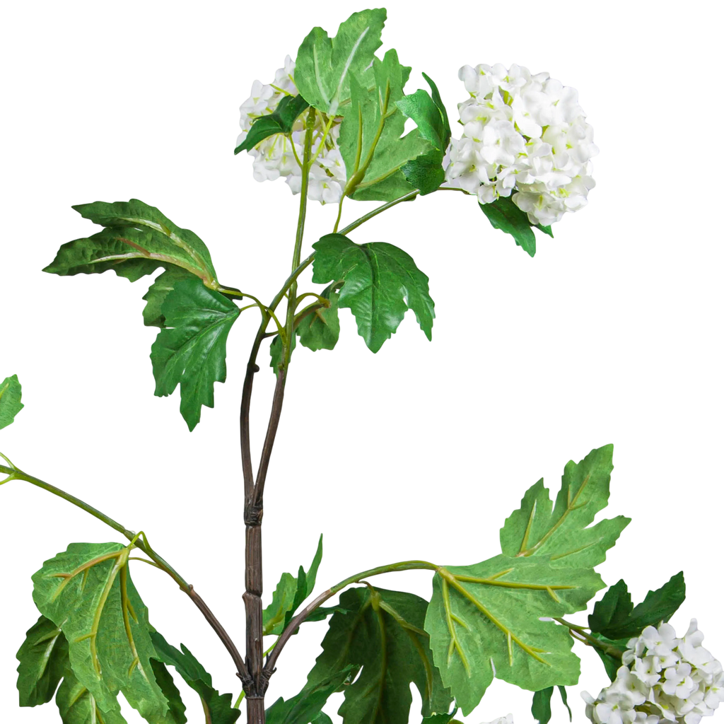 Flower snowball white 98cm