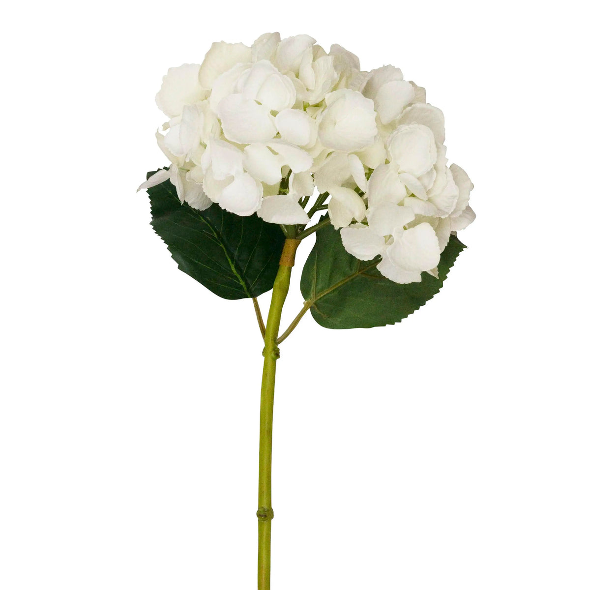 Flower HYDRANGEA white 52cm