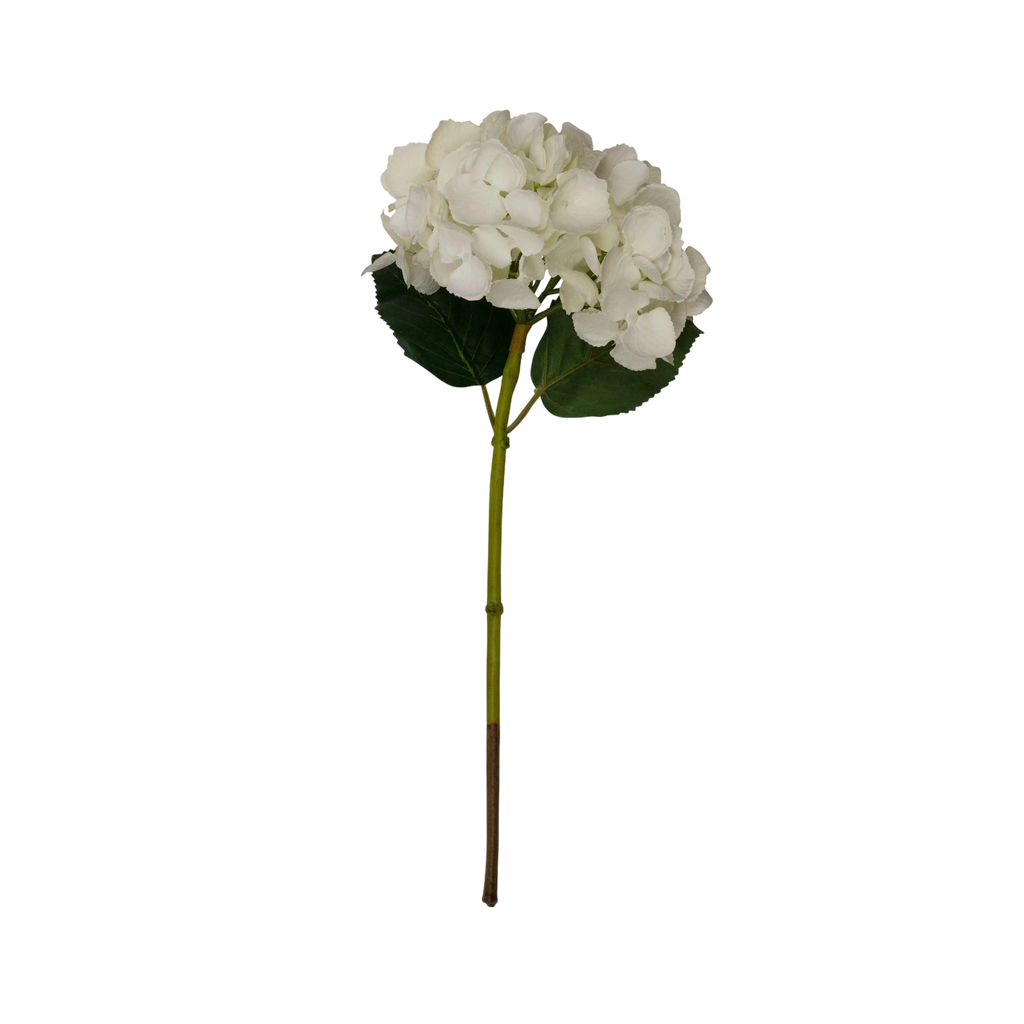 Flower HYDRANGEA white 52cm