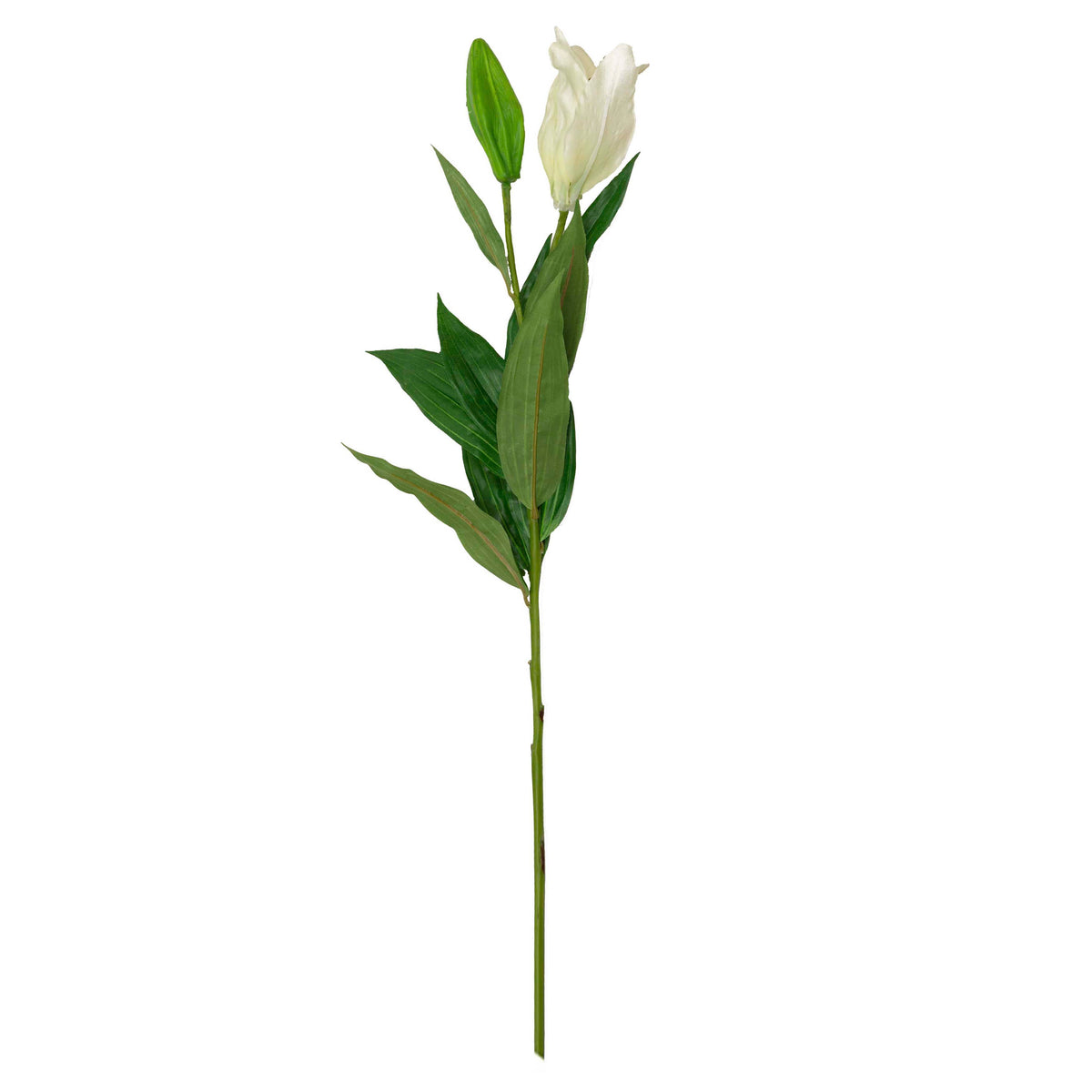 Flower lily white 79cm