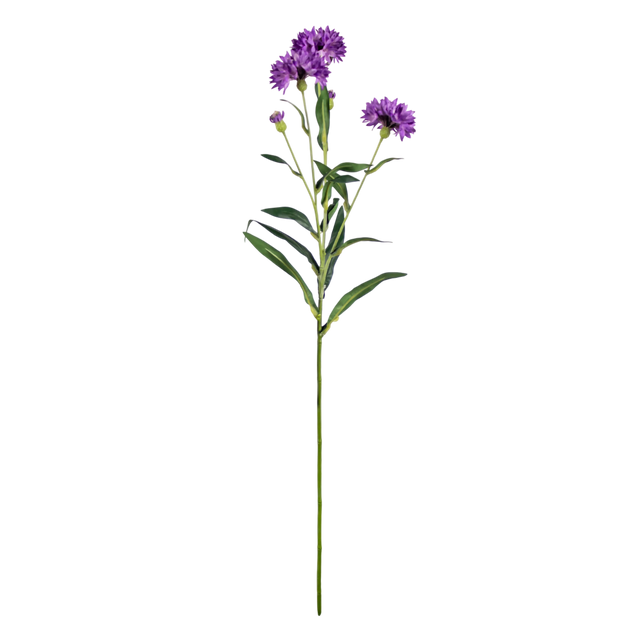 Flower cornflower purple 64cm