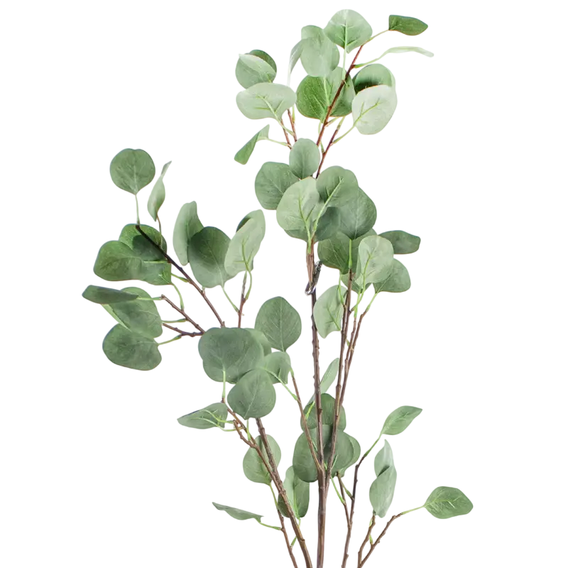 Flower leaves green 115cm