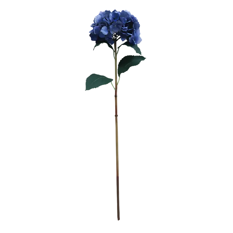 Flower hydrangea deep blue 85cm