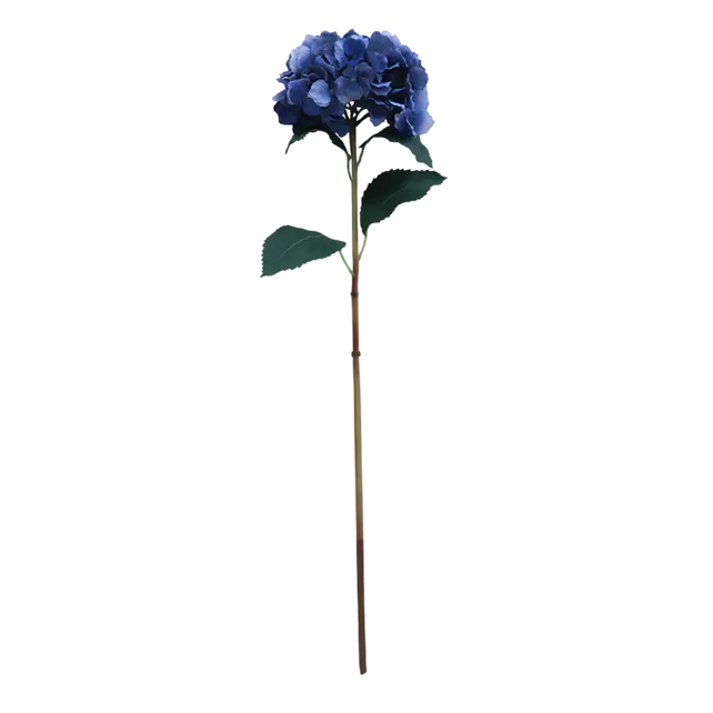 Flower hydrangea deep blue 85cm