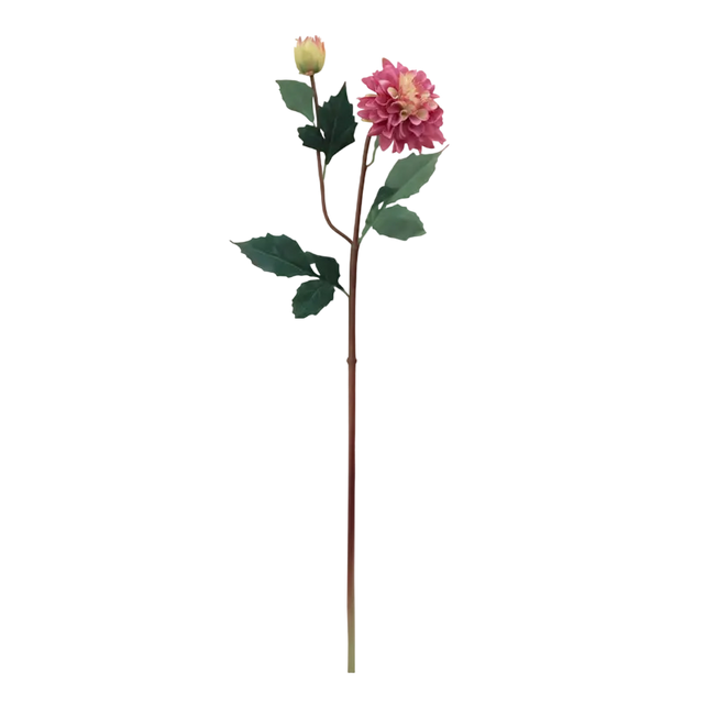 Flower dahlia pink 80cm