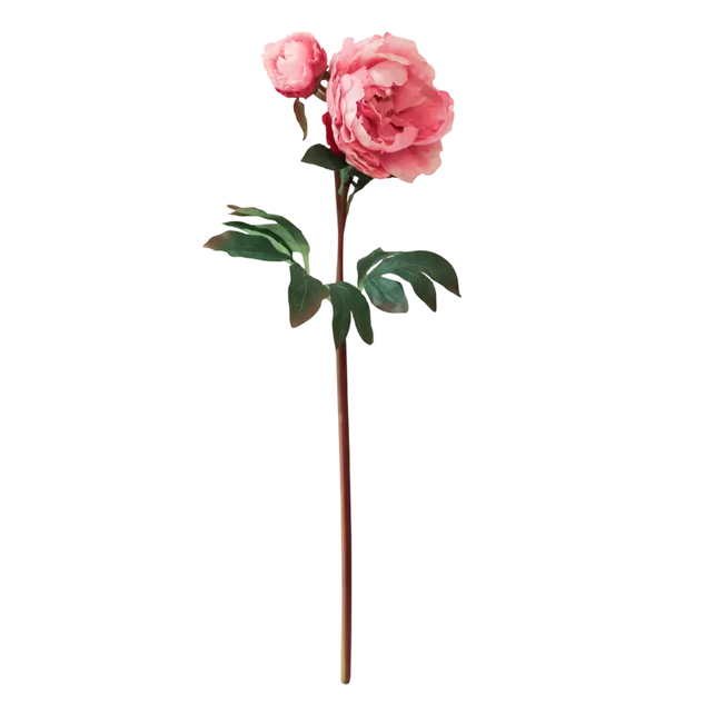Flower peony pink 61cm