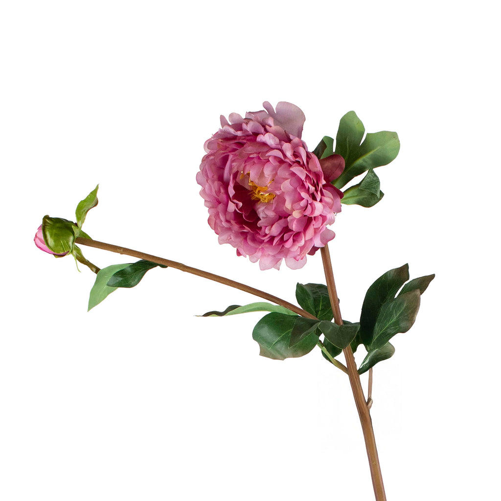 Flower rose pink 75cm