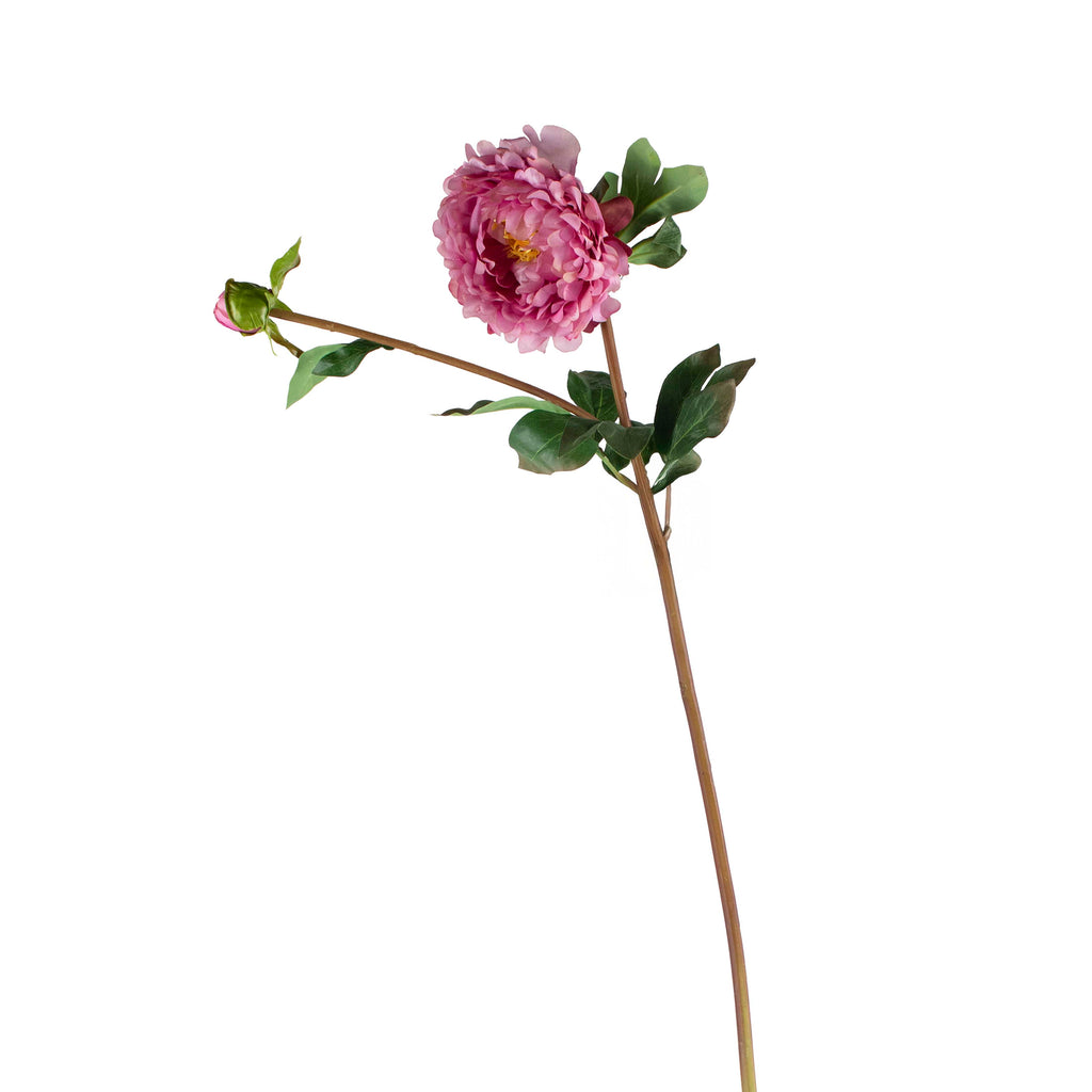 Flower rose pink 75cm