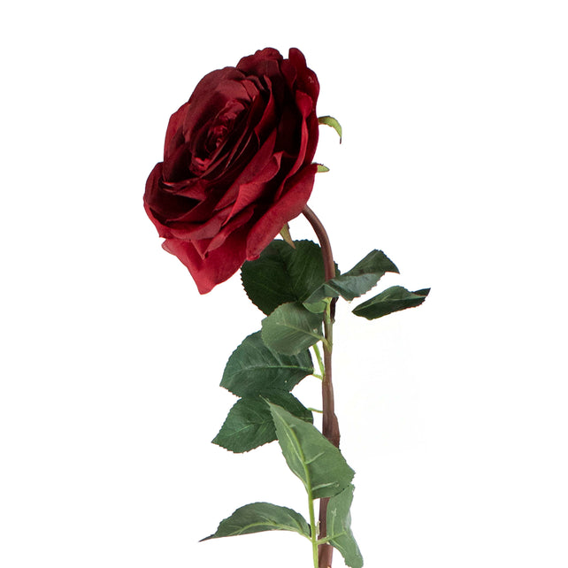 Flower rose red 65cm