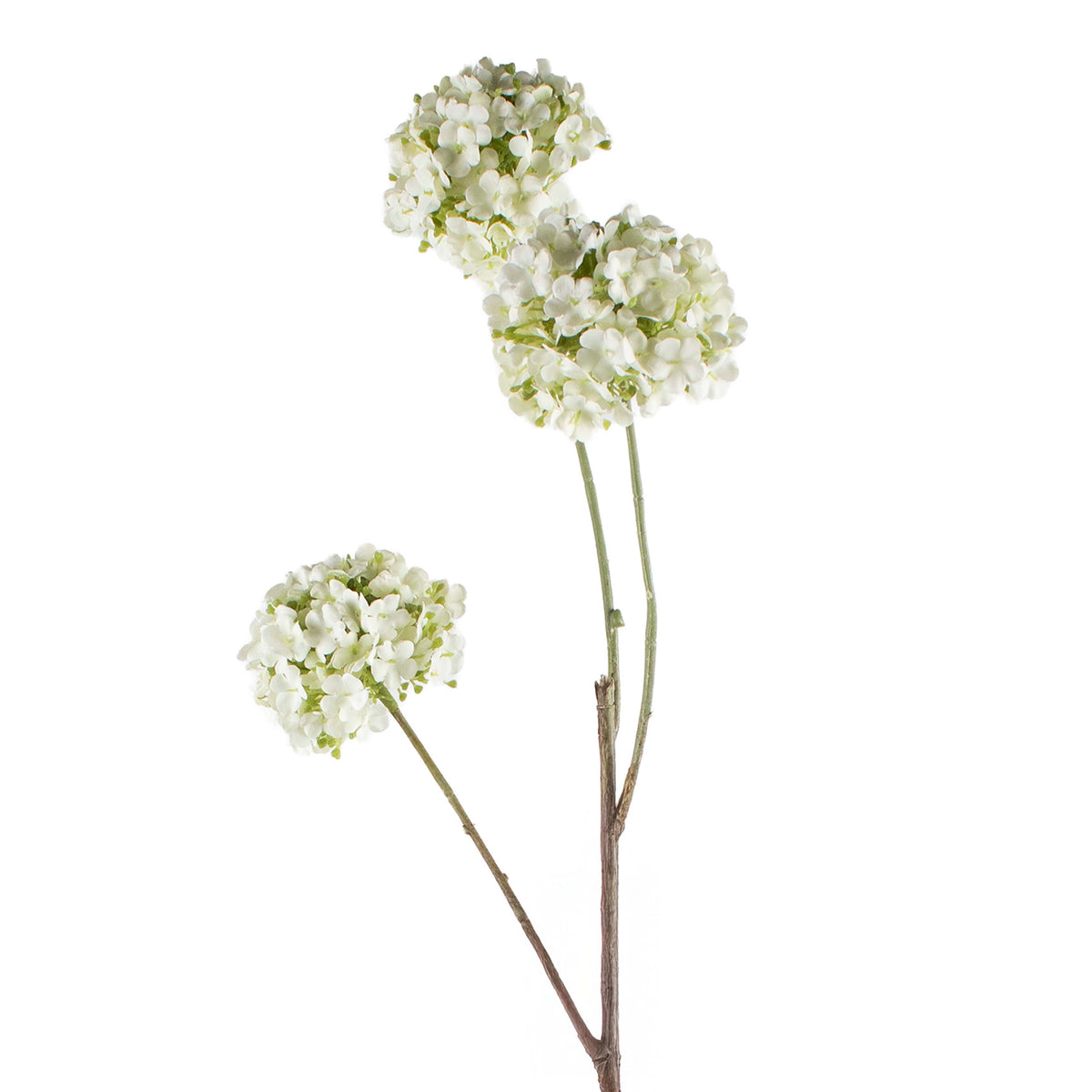 Flower SNOWBALL white 90cm