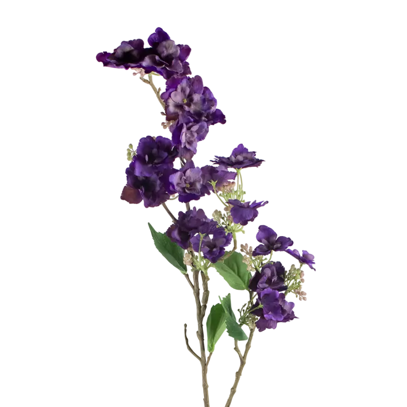 Flower hydrangea dark purple 100cm