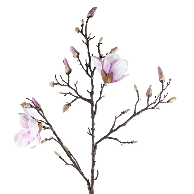 Flower magnolia flowerheads light purple 104cm