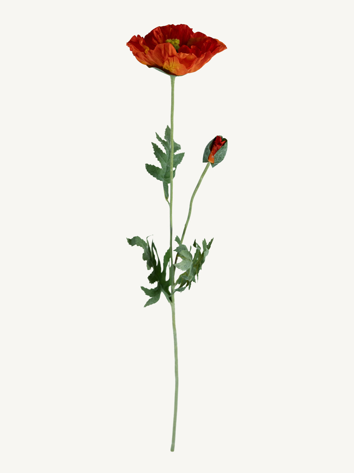 Flower POPPY 72cm orange