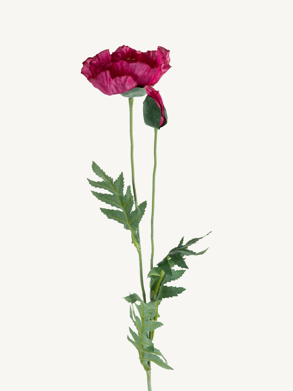 Flower POPPY 72cm fuchsia