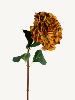 Flower HYDRANGEA 83cm light orange