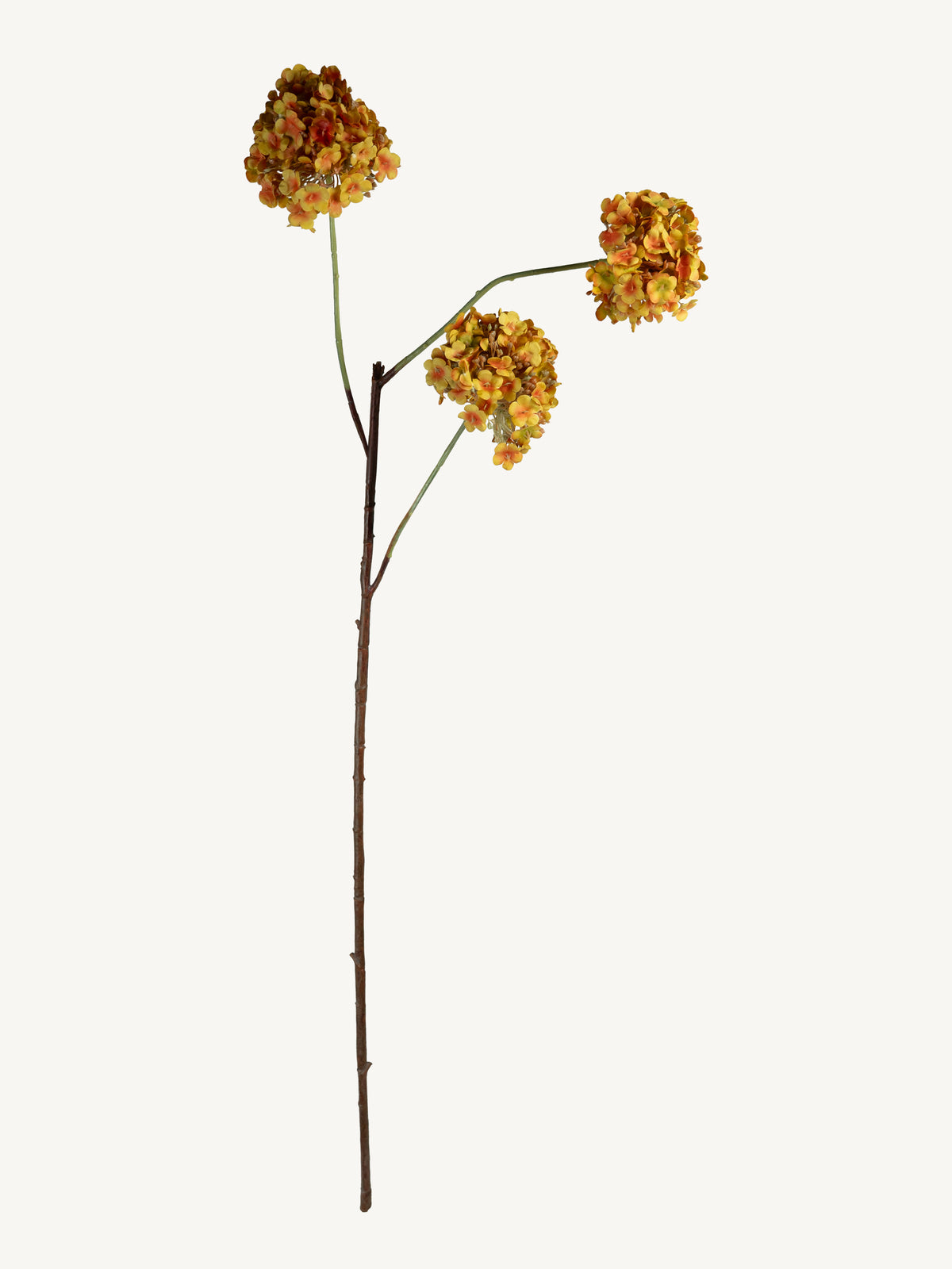 Flower SNOWBALL 90cm yellow