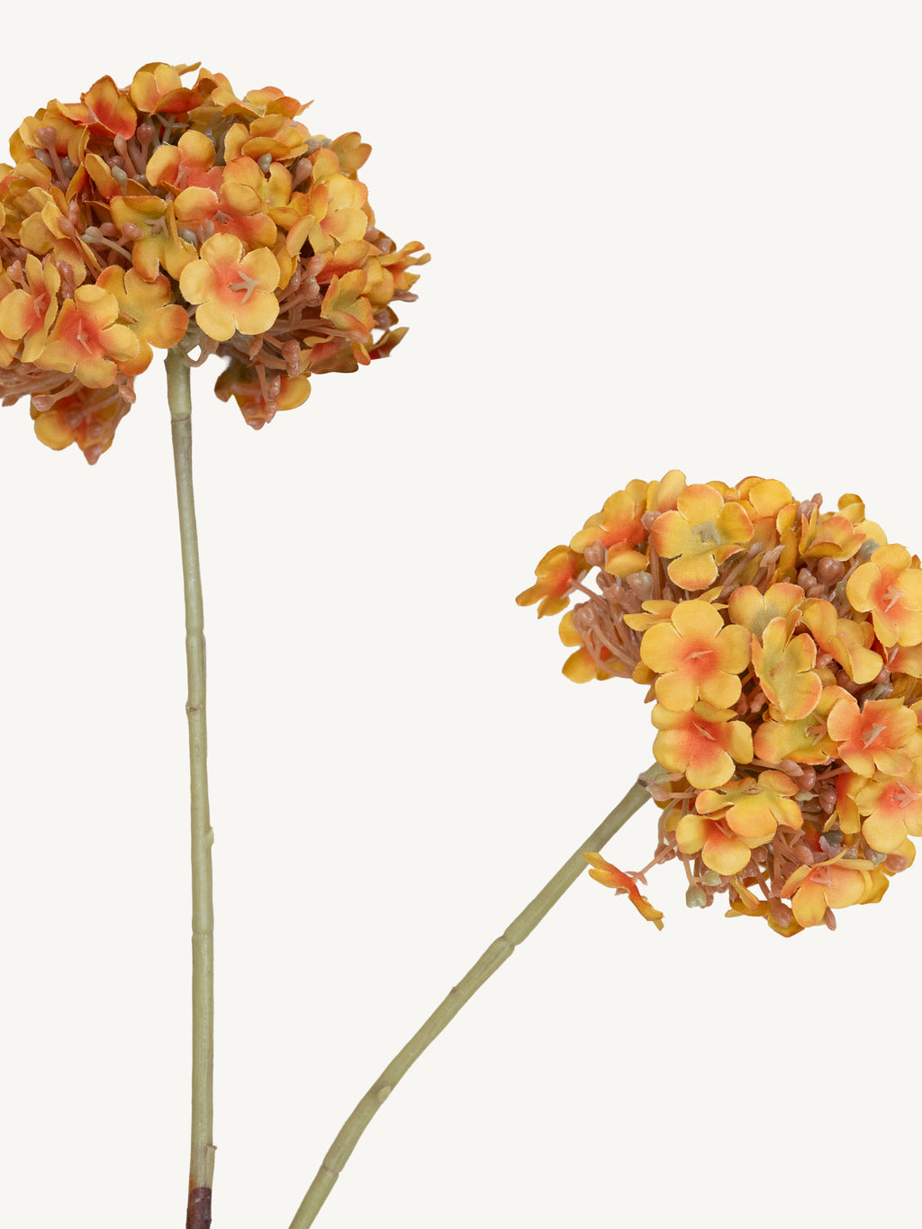 Flower SNOWBALL 90cm yellow